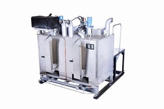 1500 kg thermoplastische voorverwarmer wegmarkering ketelmachine 2 tanks Dieselbrandstof