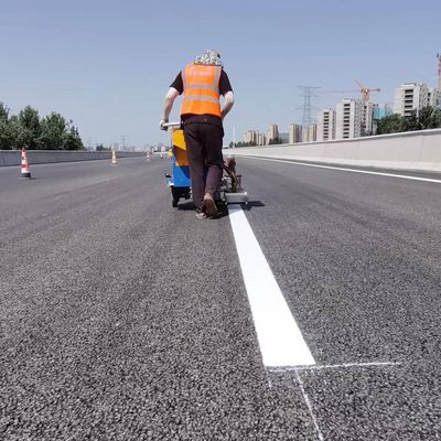 Verfmachine voor het zelf laten vallen van 60Lx2 cilinder parkeerlijnen