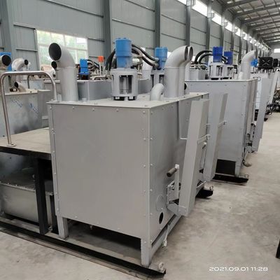 2 tanks thermoplastische voorverwarmer voor het markeren of repareren van trottoirs