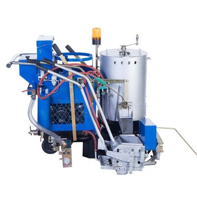 Automatische lijnmarkeringsmachine voor wegsporen met verfreservoir 120L