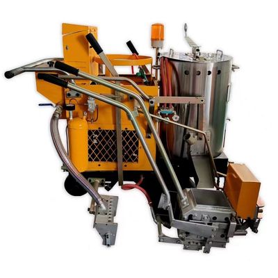 5.5 pk benzine thermoplastische lijn striping machine bewegende snelheid 12 km/h