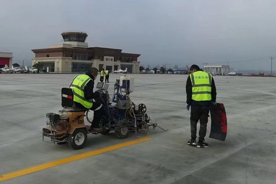 982 MMA 2K snel droogende luchtloze spuitlijn Striper markeermachine