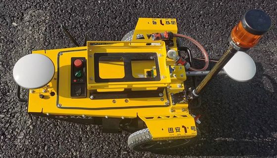 Intelligente robot Bottom Line Wegmarkeringsmachine GPS positionering