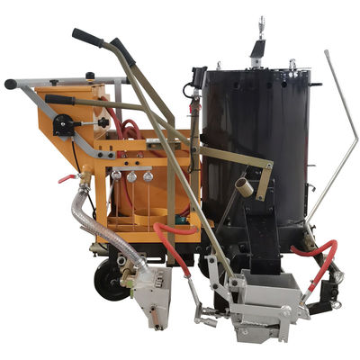 Batterij Elektronisch duwen Thermoplastische weglijnmarkering Striping machine