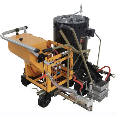 Batterij aandrijvende tank Thermoplastische wegbekledingsmachine Straatstrookapparatuur