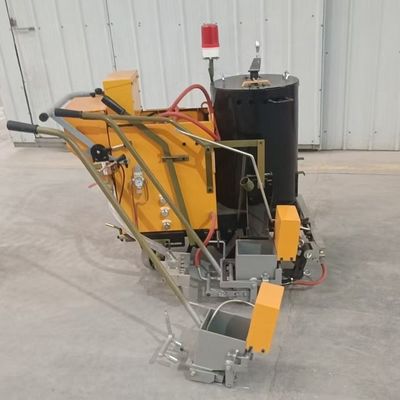 Met een accu gedreven thermoplastische wegmarkeringsmachine voor convexe lijnen