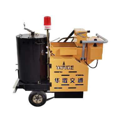 Batterijpushing thermoplastische convexe geluidslijn wegmarkering machine