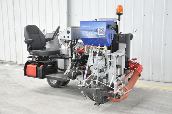 Mini Driving Thermoplastic Road Line Marking Truck- Extrusieversie