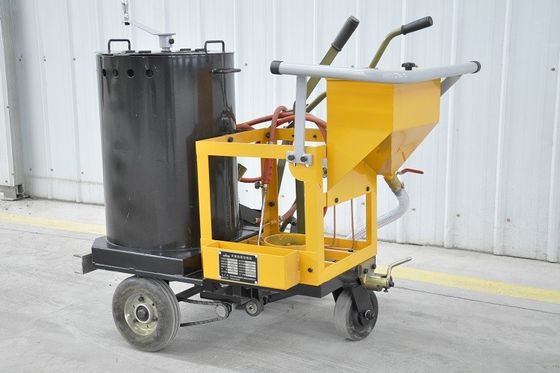 Mensenpushing thermoplastische wegmarkering machine 100L tankcapaciteit