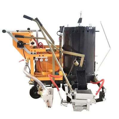 Mensenpushing thermoplastische weglijn stripmachine