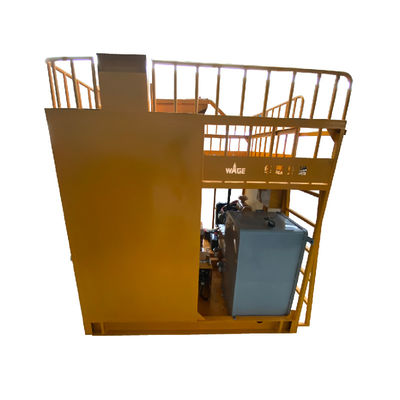 5 ton 5000 kg thermoplastisch voorverwarmer wegmarkering ketel 2 tanks Dieselbrandstof