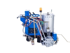 thermoplastische trillingslijnenmarkeringsmachine voor trottoirs