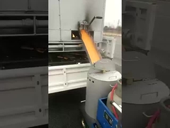 thermoplastische voorverwarmer/ketel voor wegmarkering